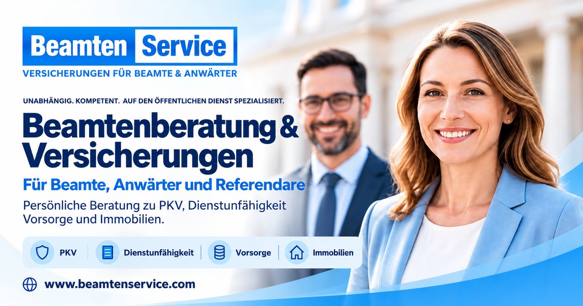BeamtenService.COM – Übersicht zur Beamtenberatung